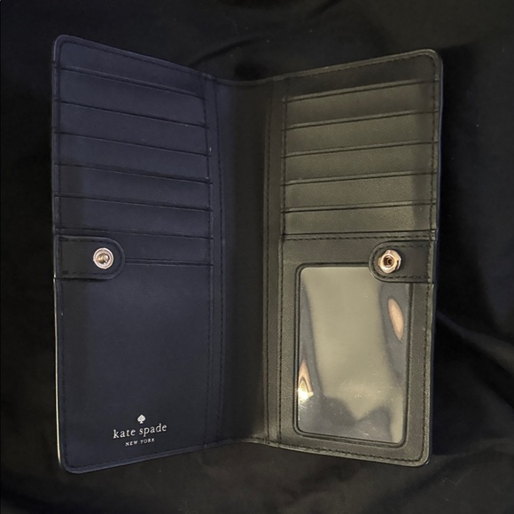 Kate Spade Midnight Black Clutch - Picture 3 of 3